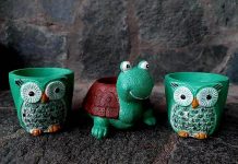 Рачно изработени саксии